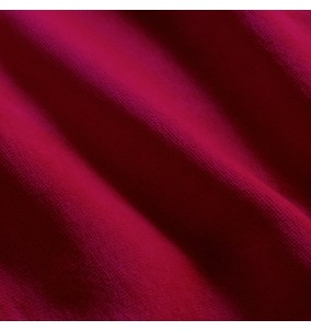 Sängöverdrag Velour Frottee i fuchsia 70 x 190 cm