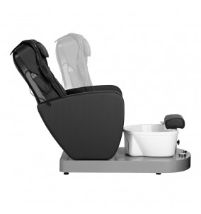 SPA CHAIR FÜR PEDIKÜRE AZZURRO 016C MIT HYDROMASSAGE SCHWARZ