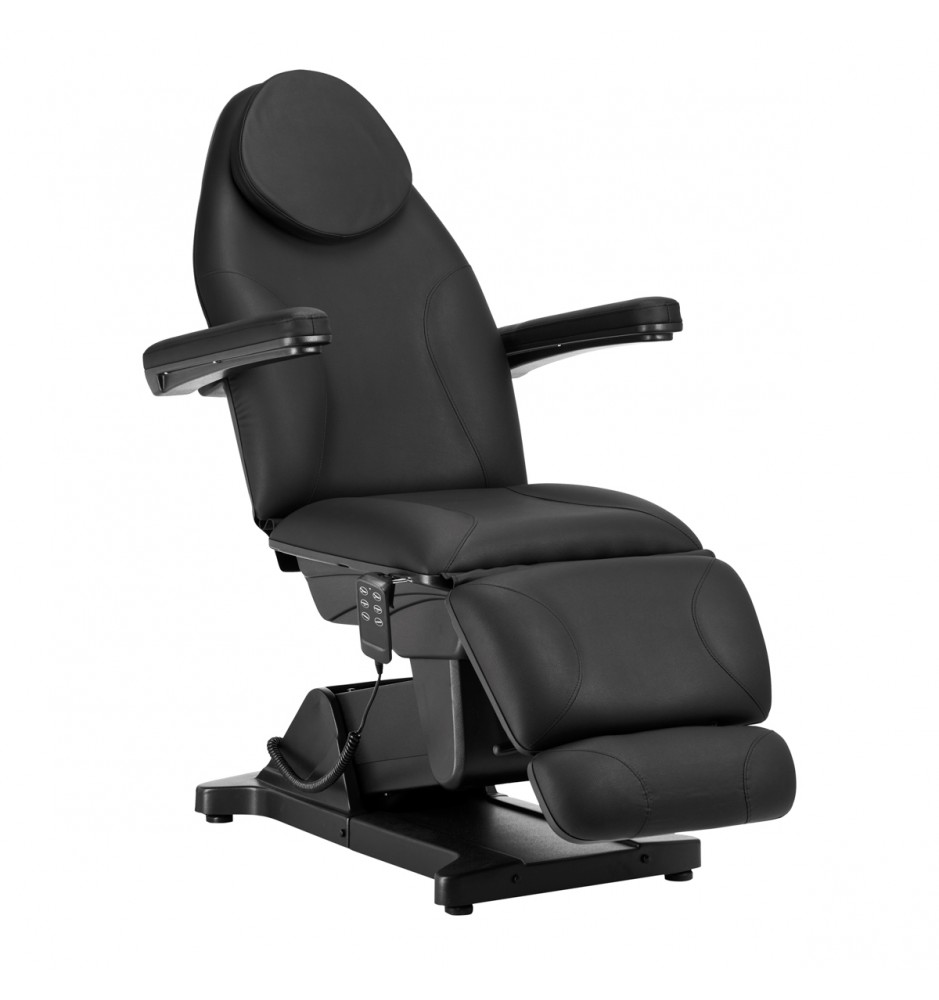 Behandlingsstol med 3 motorer - SILLON BASIC - Svart Tattoo