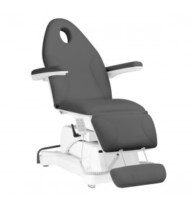 SILLON BASIC PEDI 3 ELEKTRISCHER KOSMETIKSTUHL DREHMOTOREN GRAU