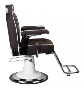Barber Chair Frisörstol unisex TOMMY Make Up Stol i brun