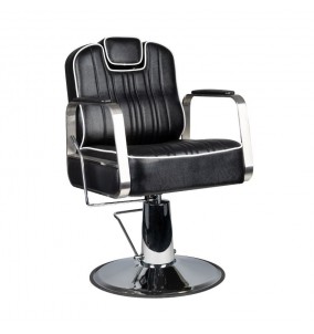 Kundstol Barber Chair MATTEO i svart