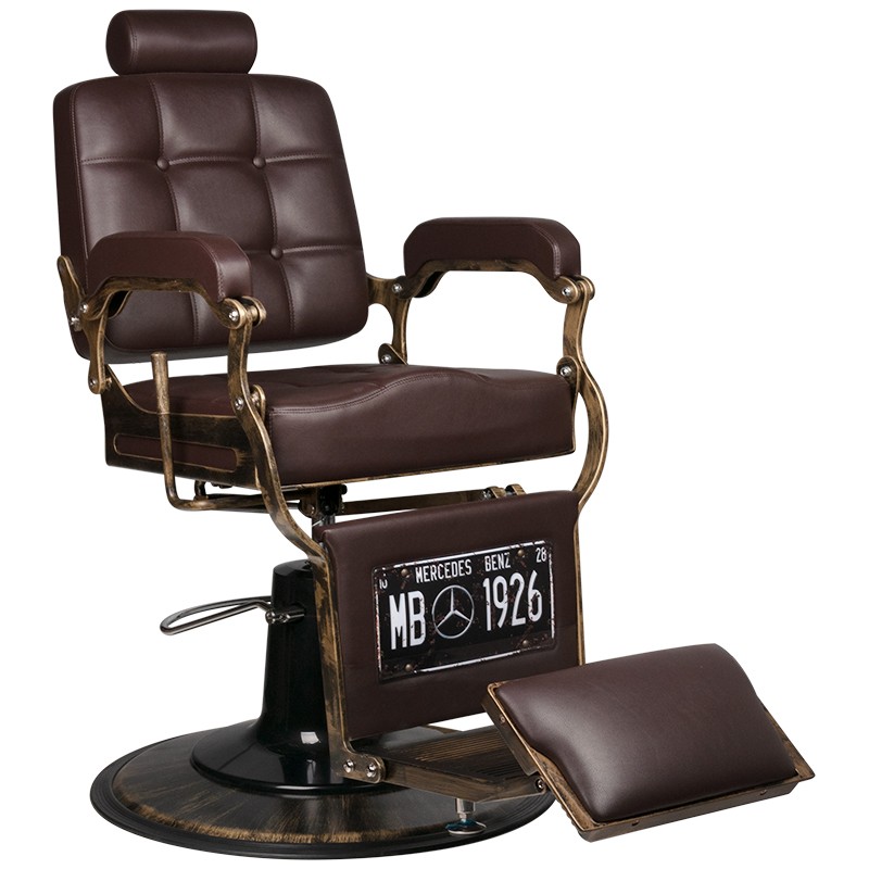 Barber Chair Boss brun höjd: 53-70cm