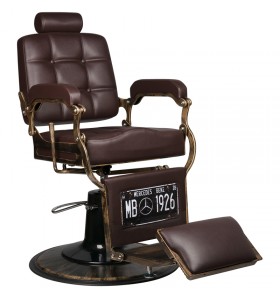 Barber Chair Boss brun höjd: 53-70cm