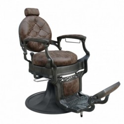 Barber Chair Wayne Retro brun